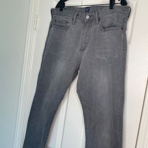 Gap denim grey jean 34x30